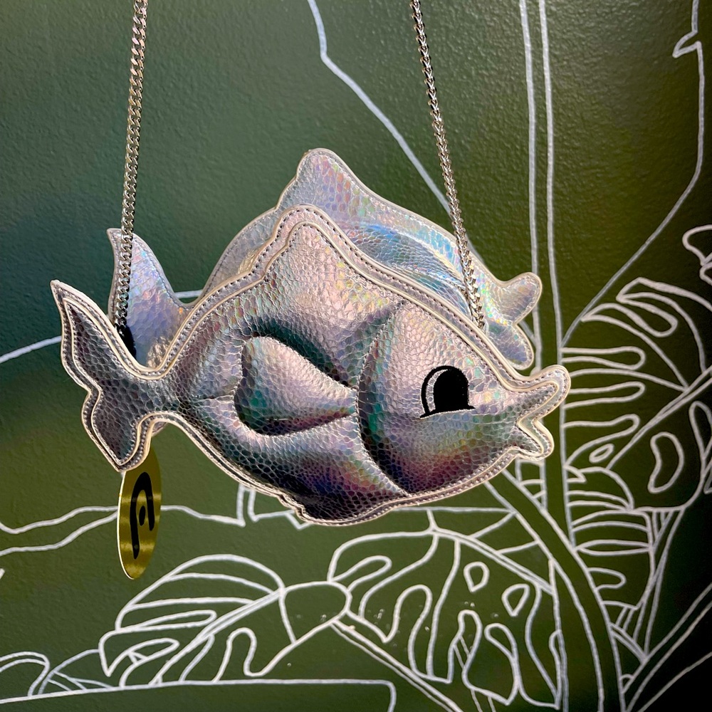 Nila Anthony Holographic Fish Crossbody Bag